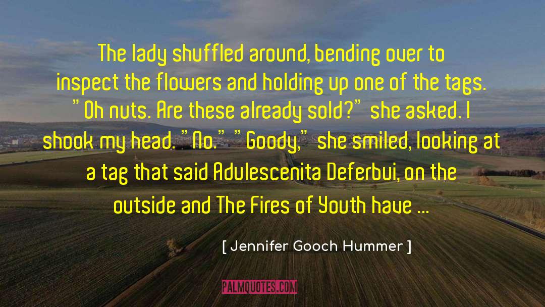 Bending Over quotes by Jennifer Gooch Hummer