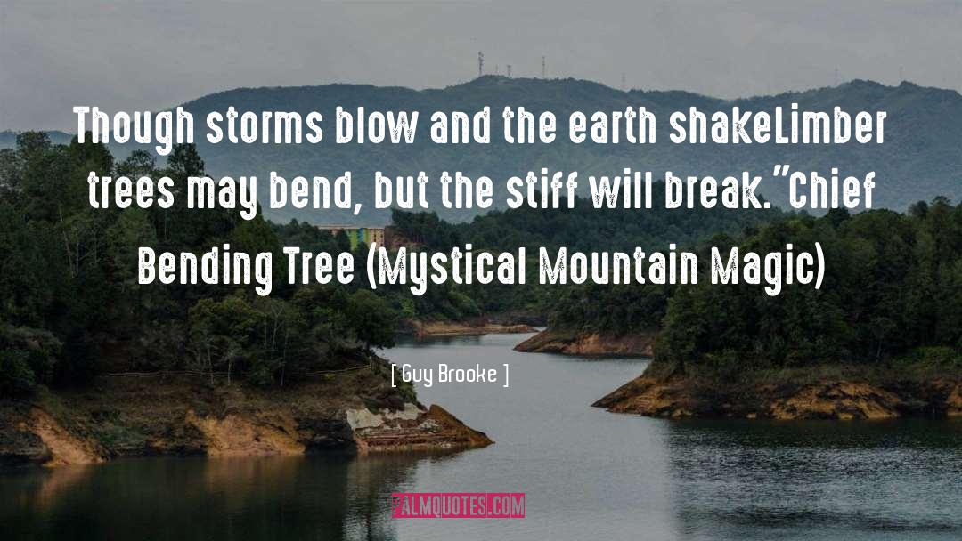 Bending quotes by Guy Brooke