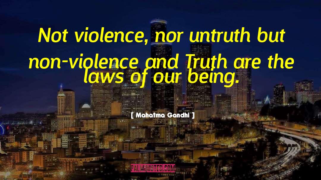 Bending The Law quotes by Mahatma Gandhi