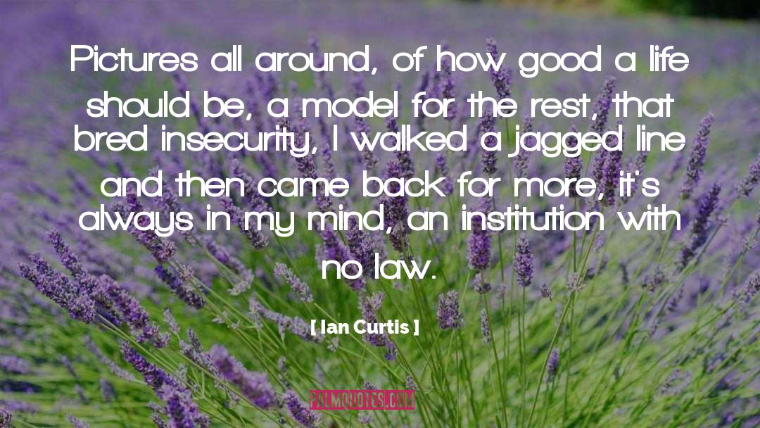 Bending The Law quotes by Ian Curtis