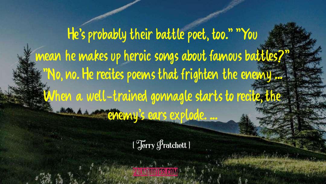 Bendy Songs quotes by Terry Pratchett