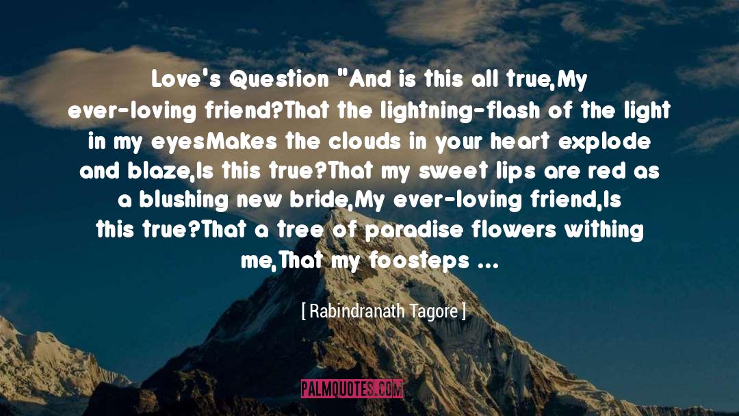 Beneath quotes by Rabindranath Tagore