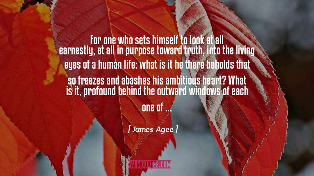 Beneath These Eyes quotes by James Agee