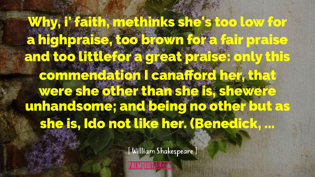 Benedick quotes by William Shakespeare