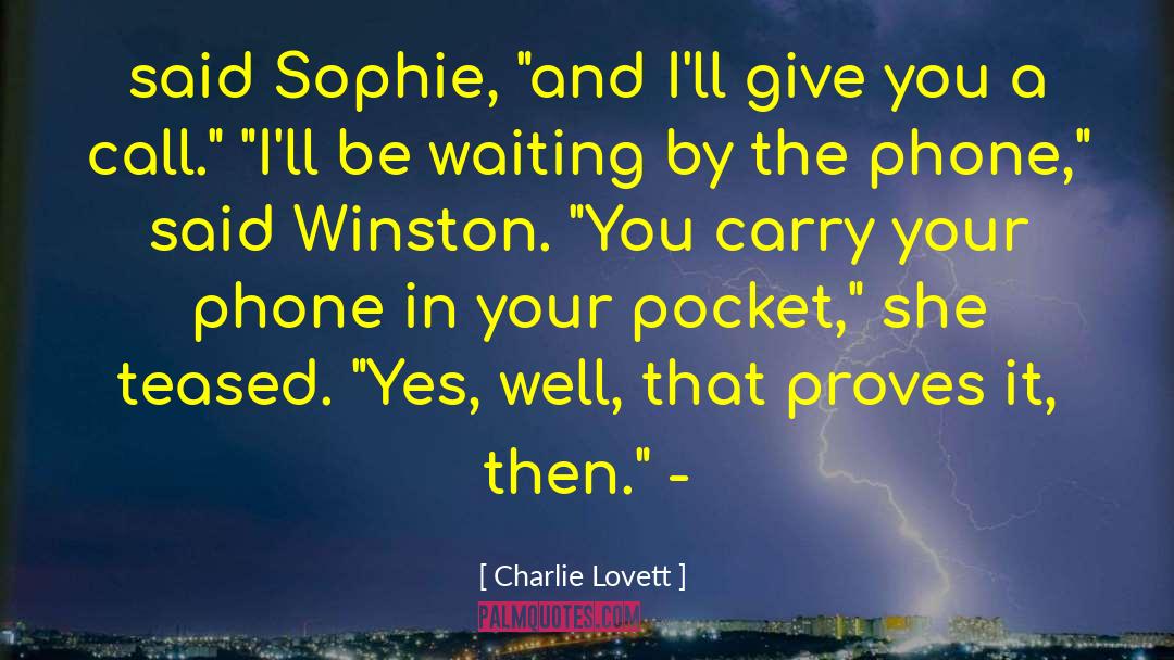 Benedict And Sophie quotes by Charlie Lovett