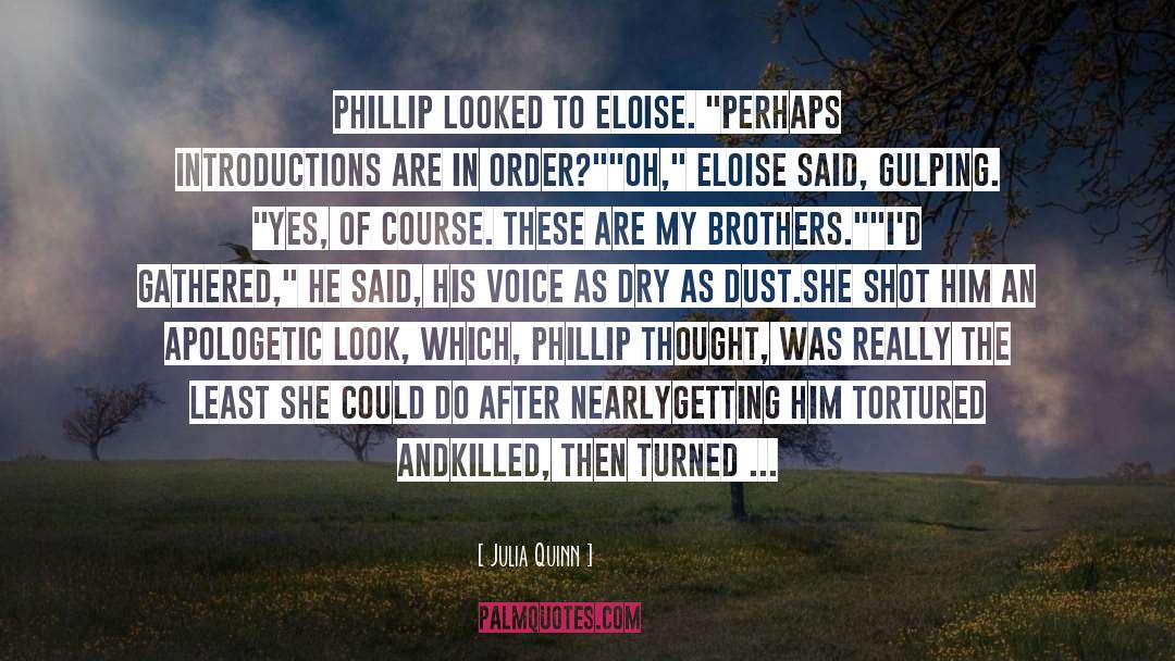 Benedict quotes by Julia Quinn