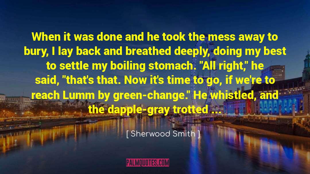 Benedict Smith quotes by Sherwood Smith