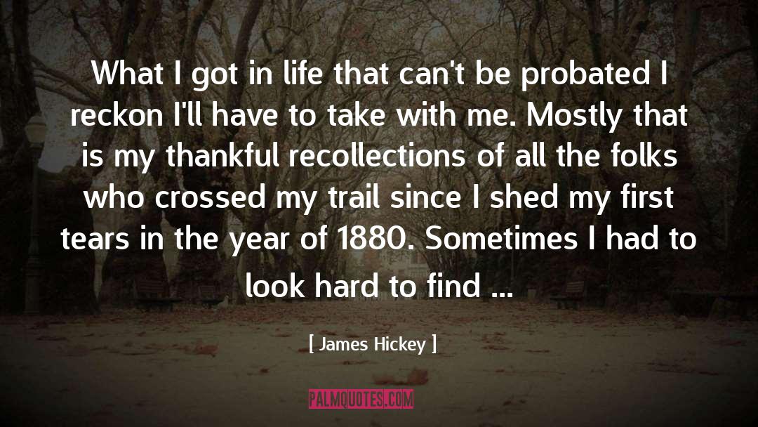 Benedict Smith quotes by James Hickey