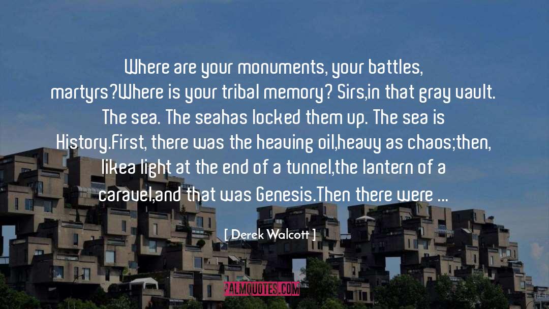 Benediction quotes by Derek Walcott
