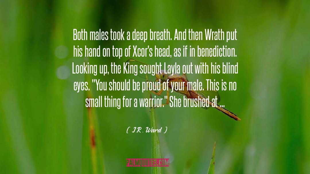 Benediction quotes by J.R. Ward