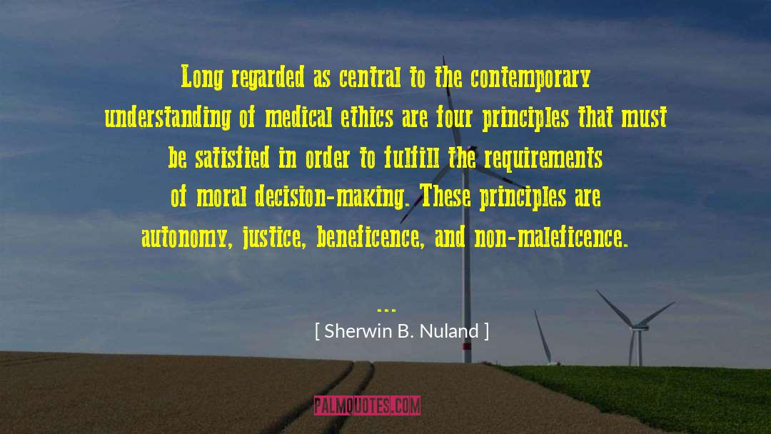 Beneficence quotes by Sherwin B. Nuland