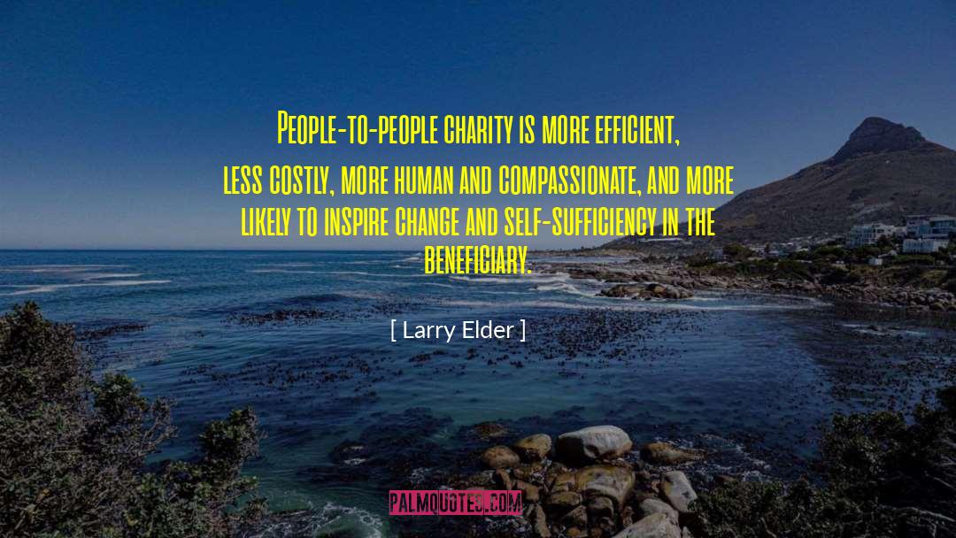 Beneficiary quotes by Larry Elder