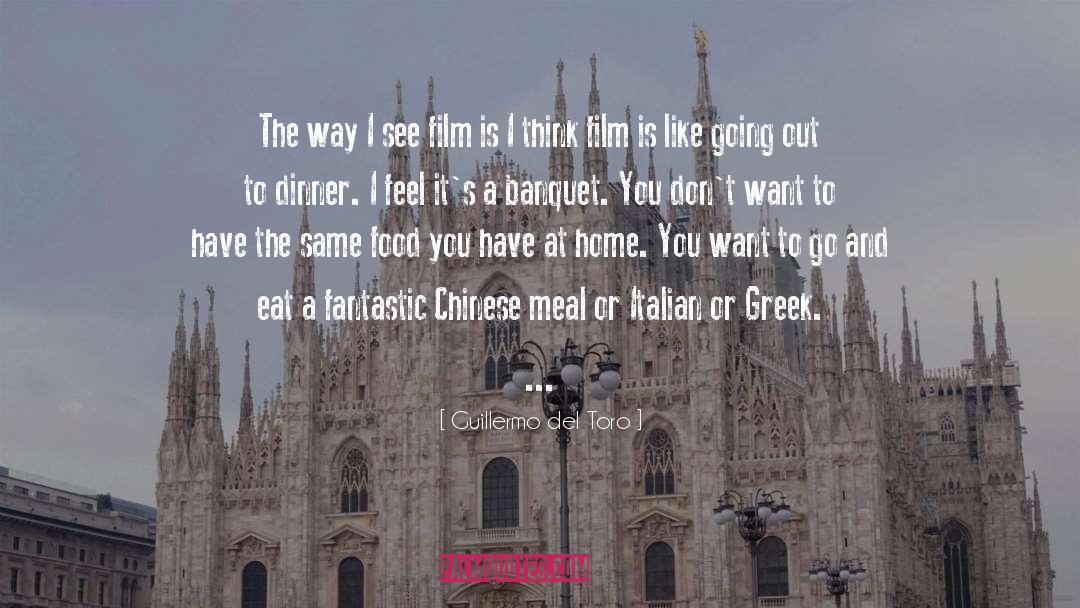 Benefit Dinner quotes by Guillermo Del Toro