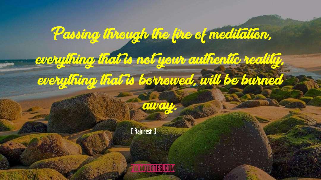 Benefit Of Meditation quotes by Rajneesh