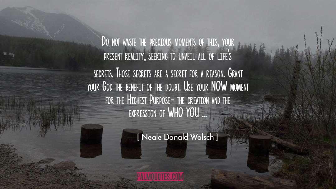 Benefit Of The Doubt quotes by Neale Donald Walsch