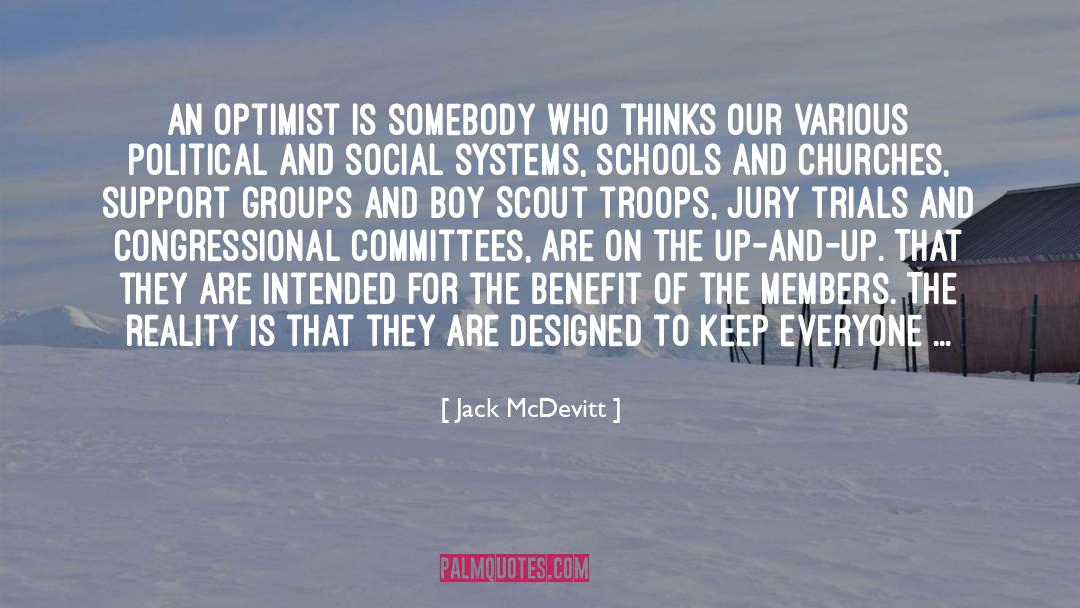 Benefit quotes by Jack McDevitt