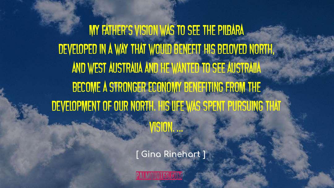 Benefiting Others quotes by Gina Rinehart