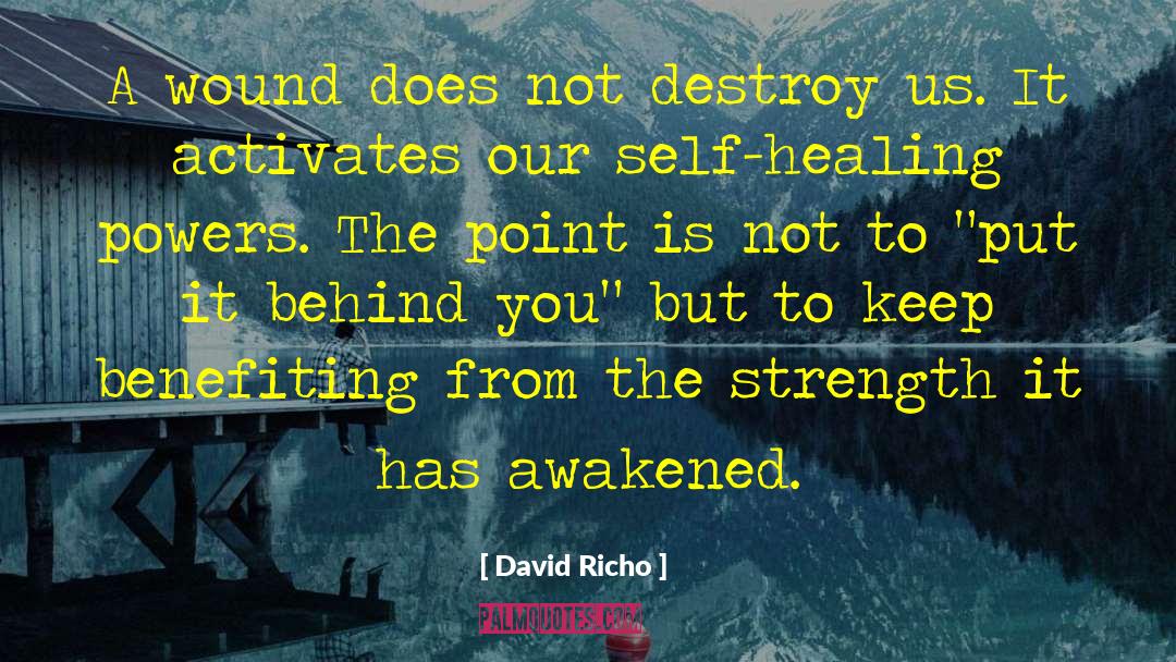 Benefiting quotes by David Richo