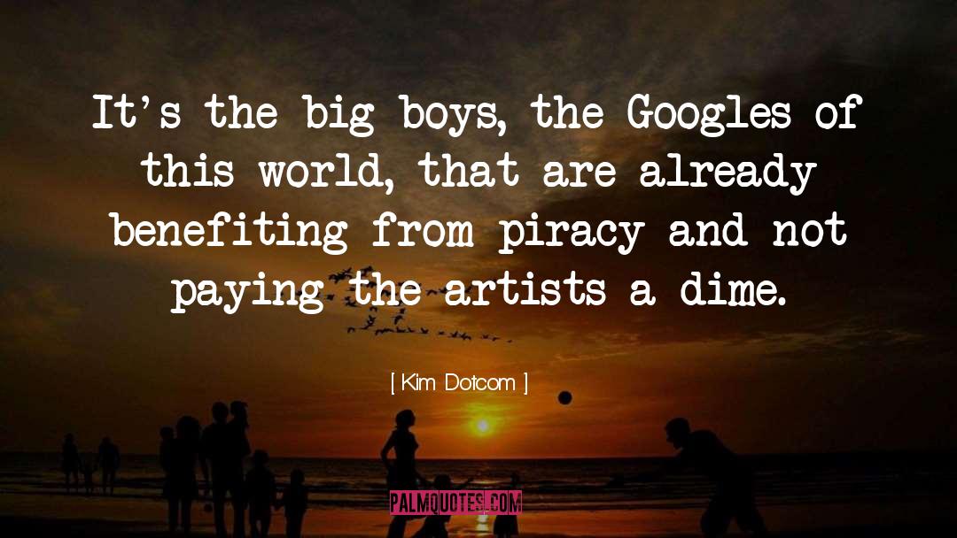 Benefiting quotes by Kim Dotcom
