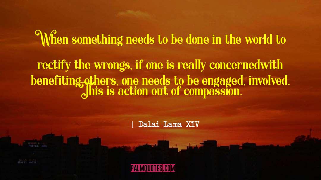 Benefiting quotes by Dalai Lama XIV