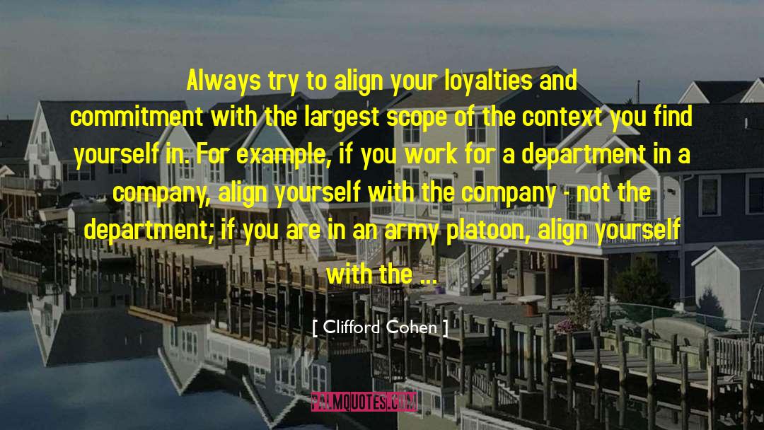 Benefiting quotes by Clifford Cohen