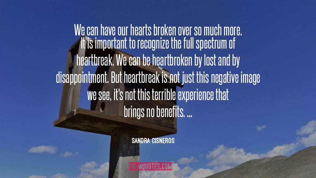 Benefits Me quotes by Sandra Cisneros