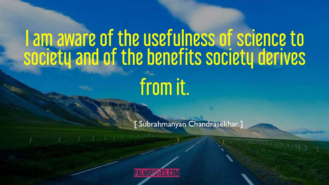 Benefits Of Dates quotes by Subrahmanyan Chandrasekhar