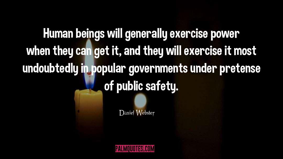 Benefits Of Exercise quotes by Daniel Webster