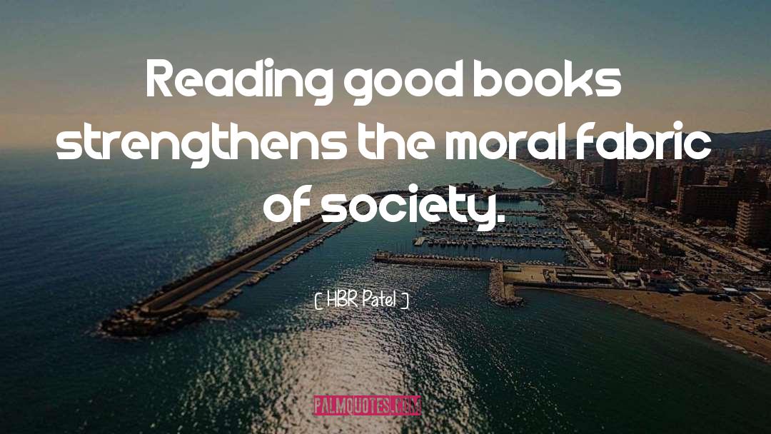 Benefits Of Reading quotes by HBR Patel