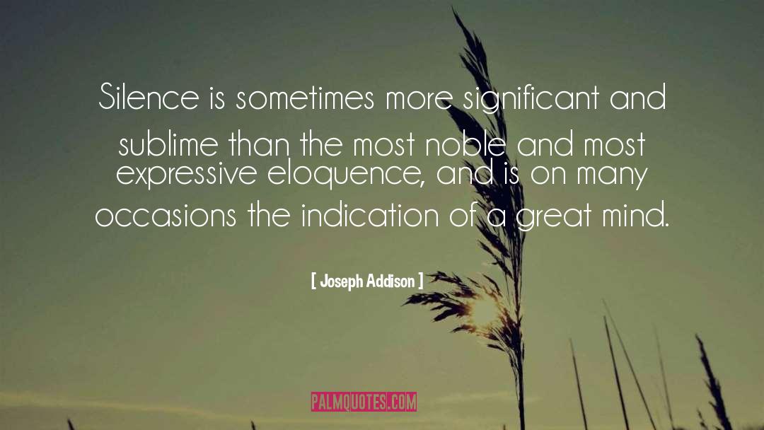 Benefits Of Silence quotes by Joseph Addison