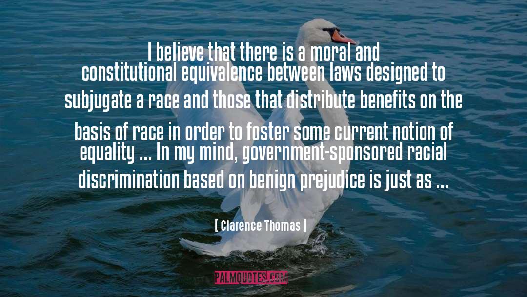 Benefits quotes by Clarence Thomas