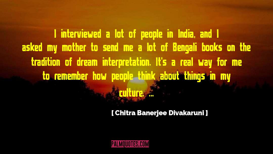 Bengali quotes by Chitra Banerjee Divakaruni