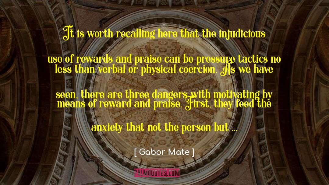 Benign quotes by Gabor Mate