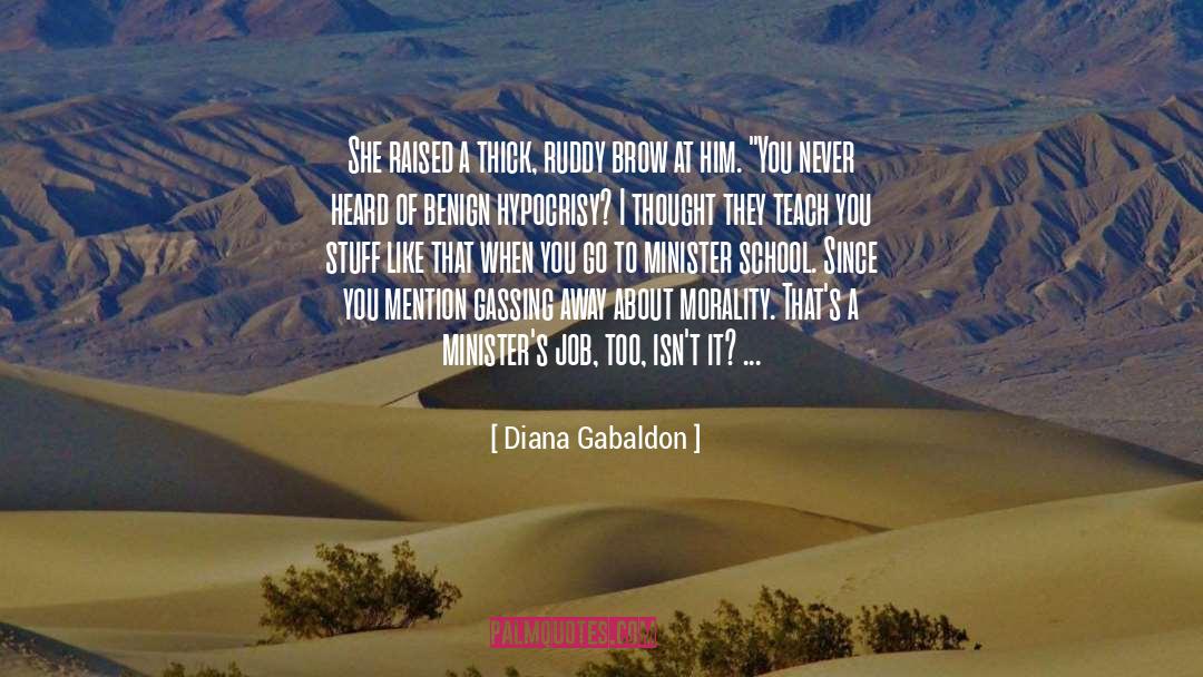 Benign quotes by Diana Gabaldon