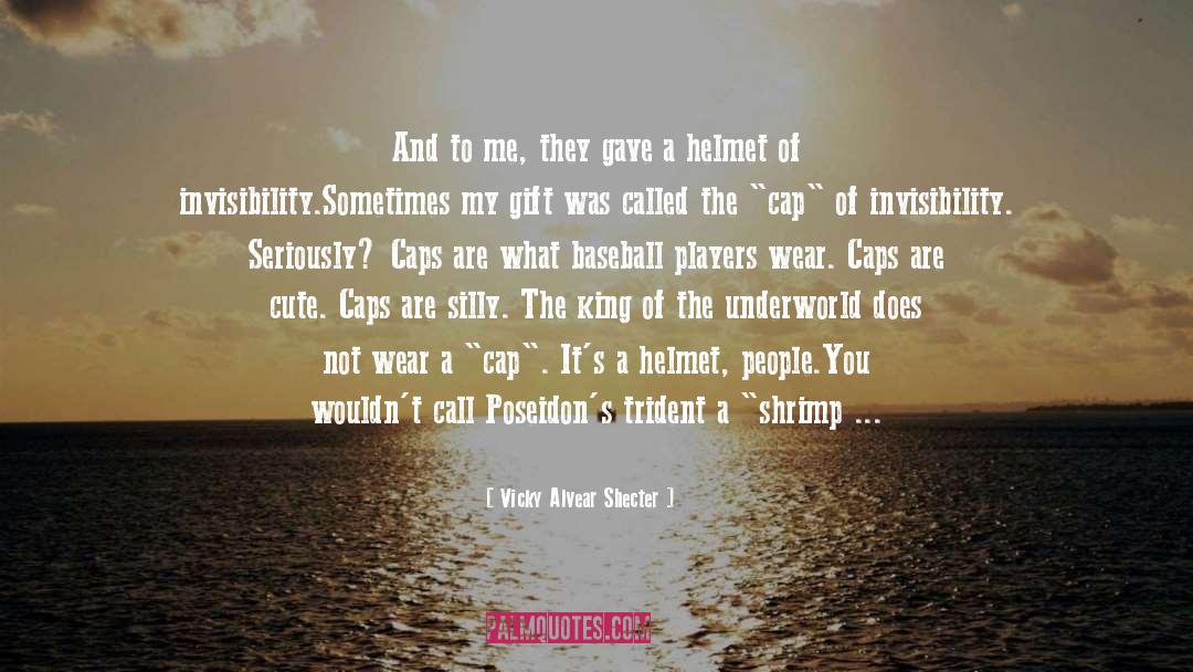 Benik Baseball quotes by Vicky Alvear Shecter