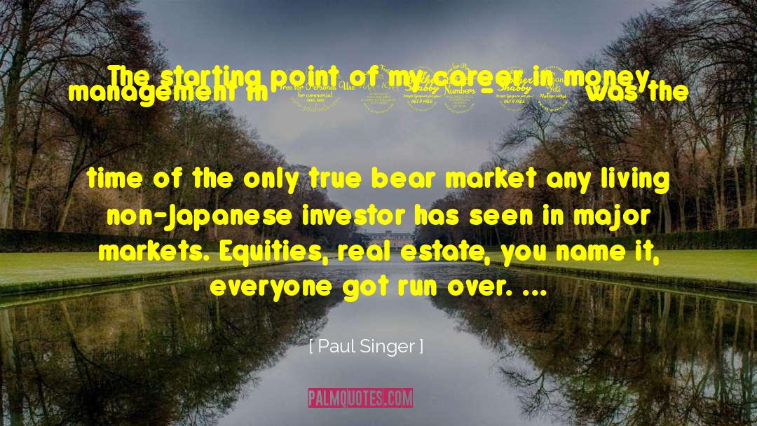 Bennati Real Estate quotes by Paul Singer