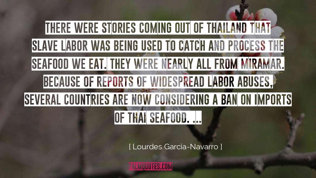 Benners Seafood quotes by Lourdes Garcia-Navarro