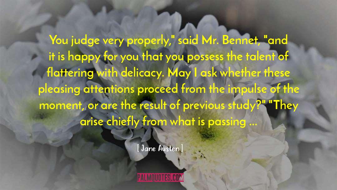 Bennet quotes by Jane Austen