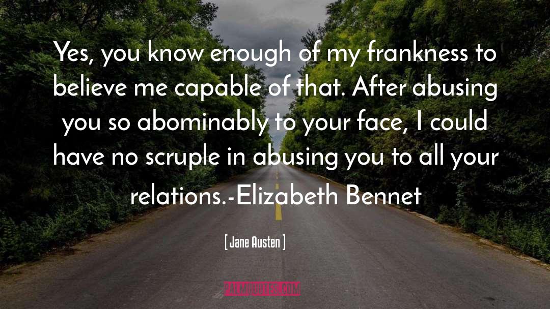 Bennet quotes by Jane Austen