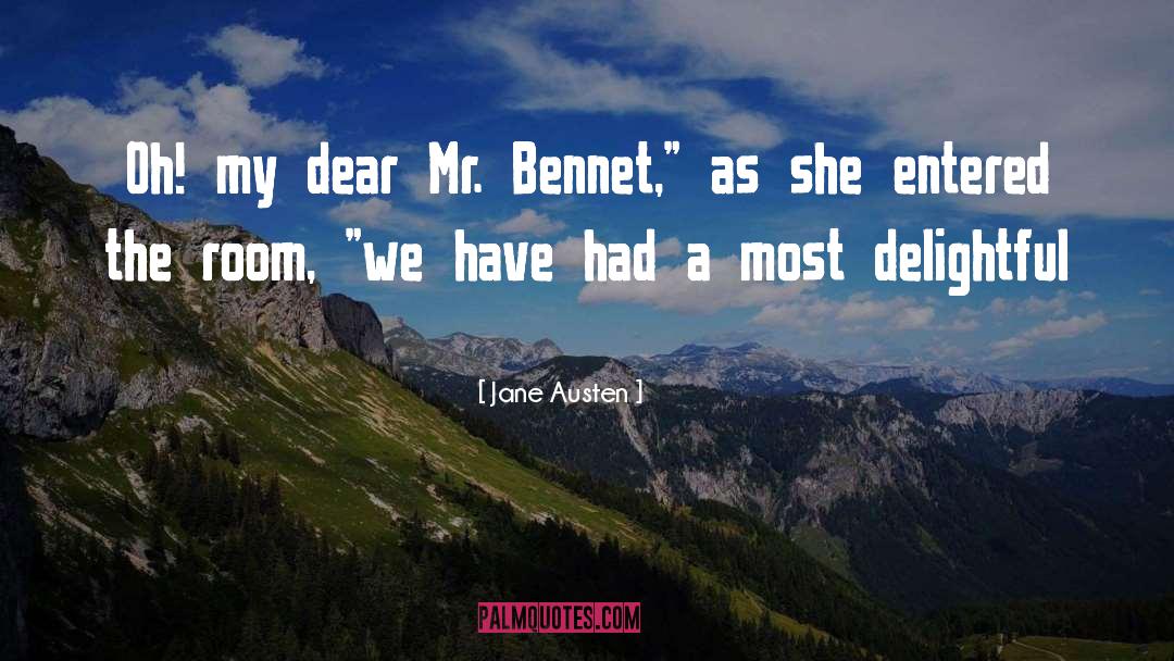 Bennet quotes by Jane Austen