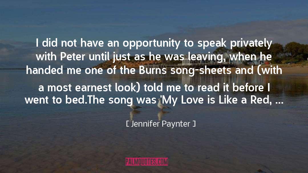 Bennet quotes by Jennifer Paynter