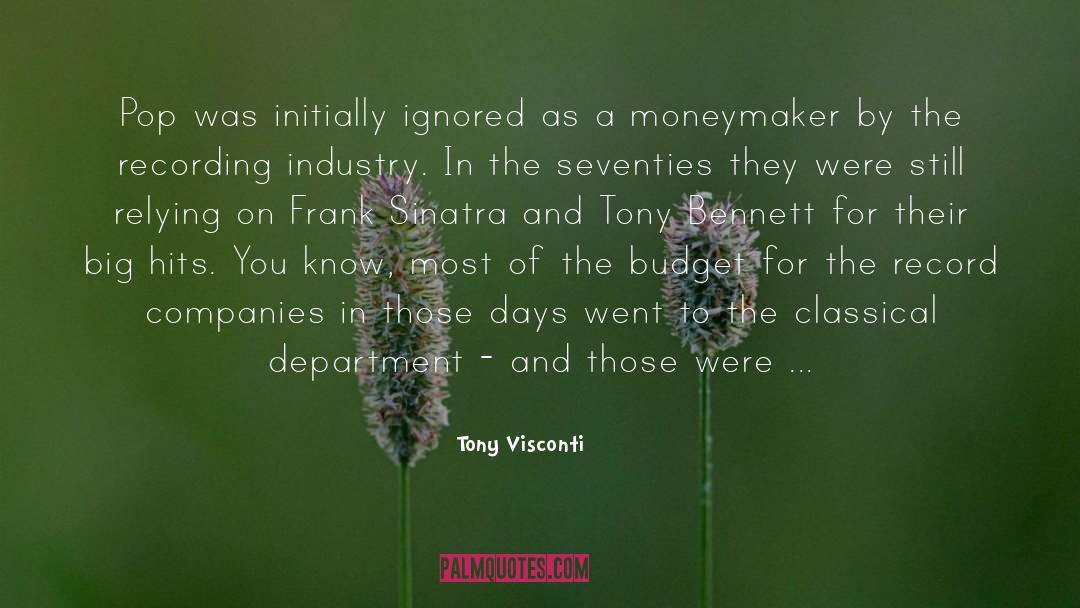 Bennett quotes by Tony Visconti