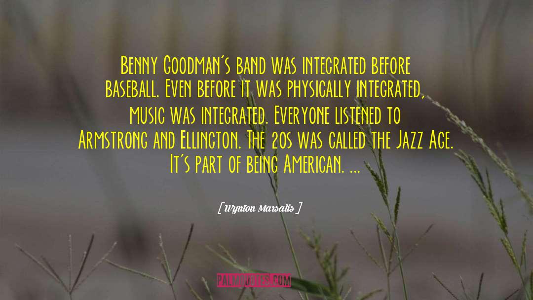Benny Goodman Clarinet quotes by Wynton Marsalis