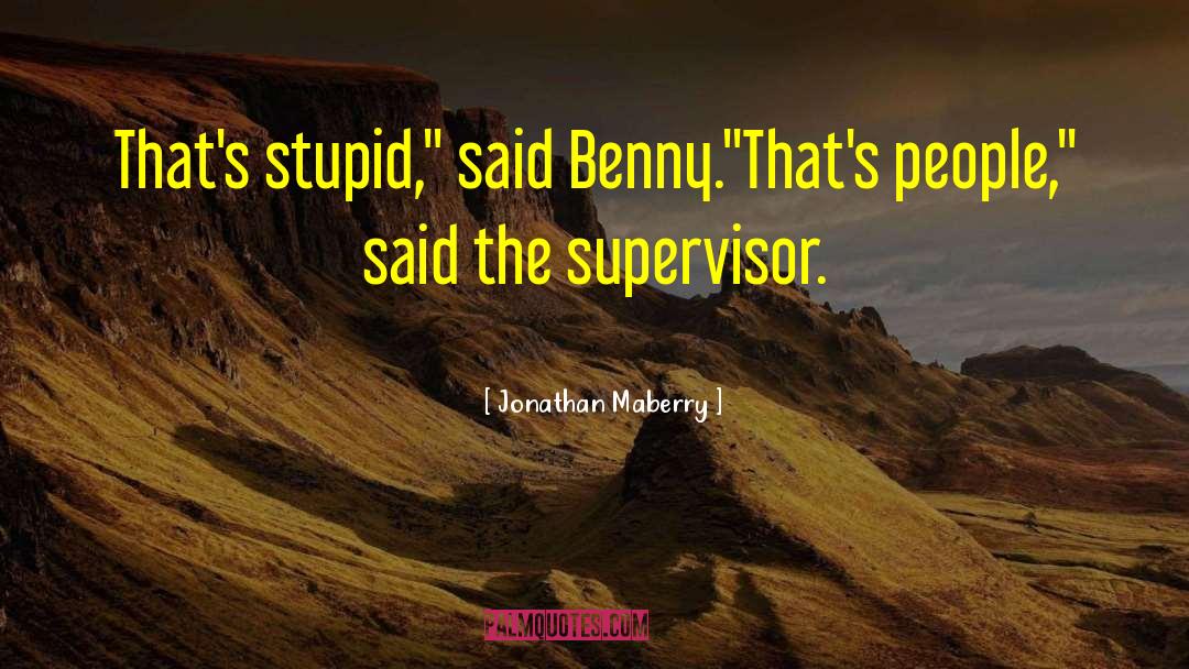 Benny Halloweentown quotes by Jonathan Maberry