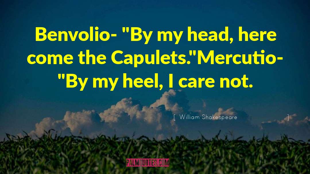 Benvolio quotes by William Shakespeare