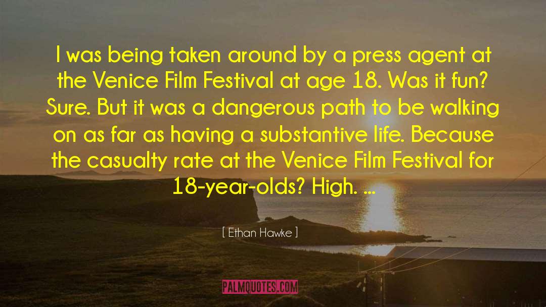 Beogradski Festival Igre quotes by Ethan Hawke