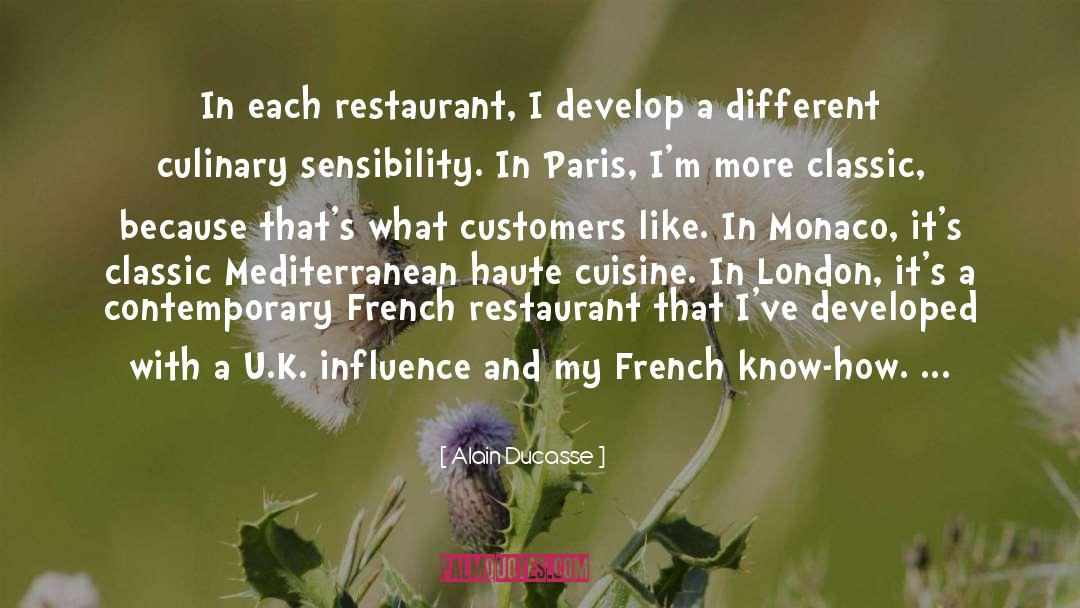 Beppis Restaurant quotes by Alain Ducasse