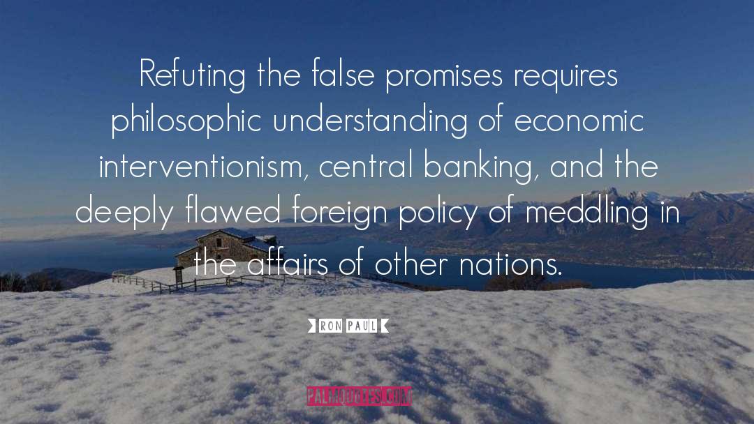 Bequeaith Banking quotes by Ron Paul
