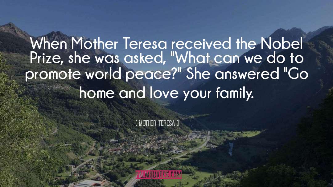 Bereavement Mother quotes by Mother Teresa