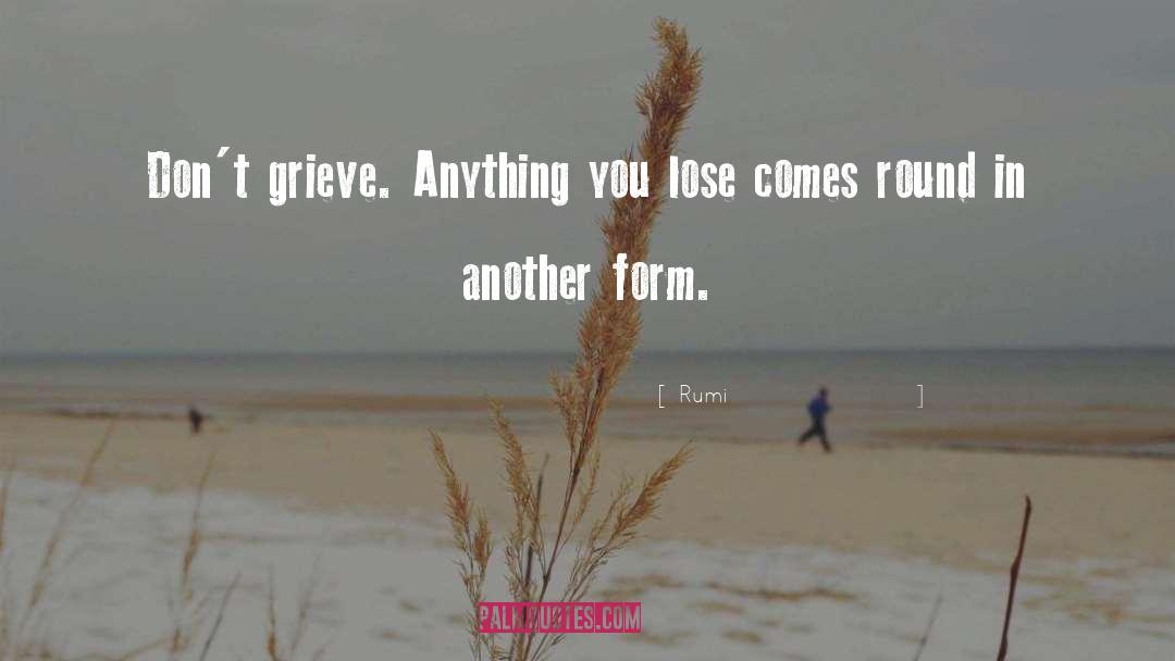 Bereavement quotes by Rumi